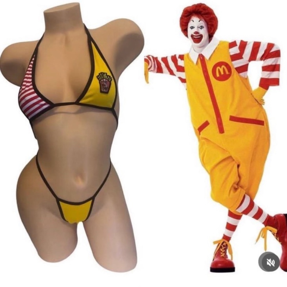 McDonalds Stripper Bikini